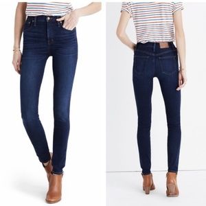 Madewell 10" High Riser Skinny Skinny Jeans